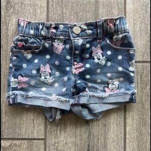 Baby Gap Minnie Mouse Jean Shorts - 4T